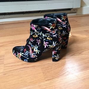 Liliana Embroidered Booties